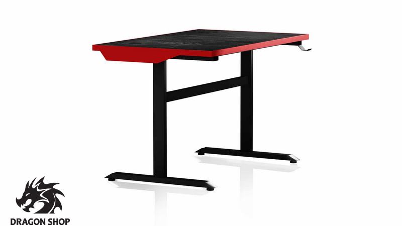 خرید میز گیمینگ Gaming Desk TITAN RGB Red