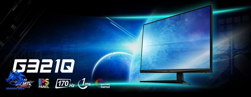 مانیتور ام اس ای 31.5 اینچ MSI G321Q