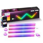 چراغ هوشمند Lpmylmc Ambient Smart Lighting Magic RGBIC 4Pcs