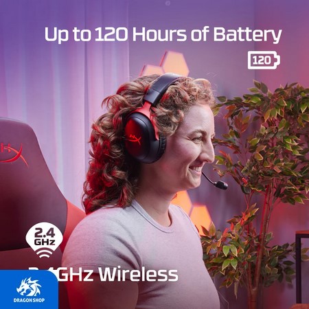 هدست HyperX Cloud III Wireless Red