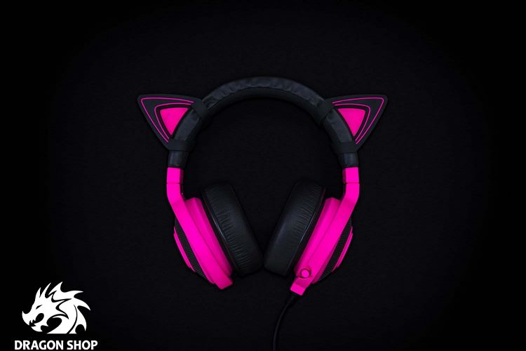 گوش گربه ای ریزر RAZER Kitty Ears Neon Purple