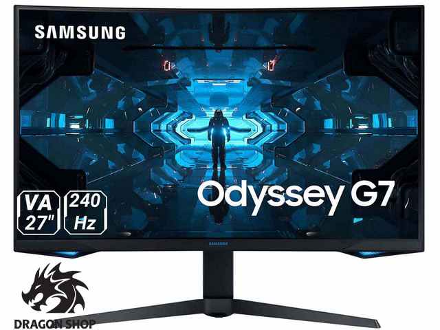 مانیتور سامسونگ 27 اینچ Samsung Odyssey G7 LC27G75TQSMXUE