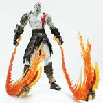 اکشن فیگور گاد اف وار کریتوس NECA Kratos With Flaming Blades Of Athena Action figure