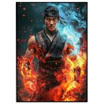 تابلو لیو کانگ Liu Kang Panel سایز 30 در 40