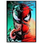 تابلو ونوم اسپایدرمن Venom Spider Man Panel سایز 60 در 90