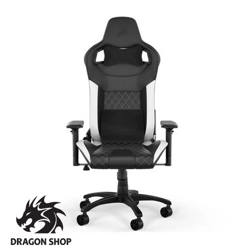 صندلی گیمینگ کورسیر Corsair T1 RACE Gaming Chair - Black/White