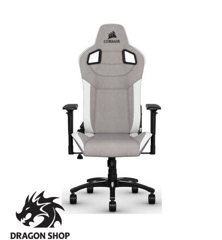 صندلی گیمینگ کورسیر Corsair T3 RUSH Gaming Chair – Gray/White