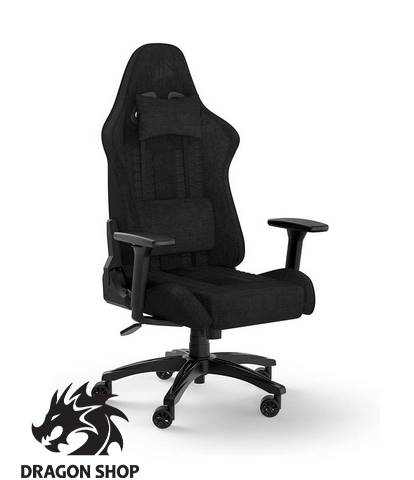 صندلی گیمینگ کورسیر پارچه ریلکس Corsair TC100 RELAXED Gaming Chair – Fabric Black