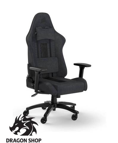 صندلی گیمینگ کورسیر پارچه ریلکس Corseair TC100 RELAXED Gaming Chair – Fabric Black/Grey