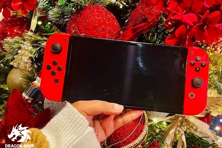 کنسول دستی نینتندو سوییچ اولد Nintendo Switch OLED Mario Red