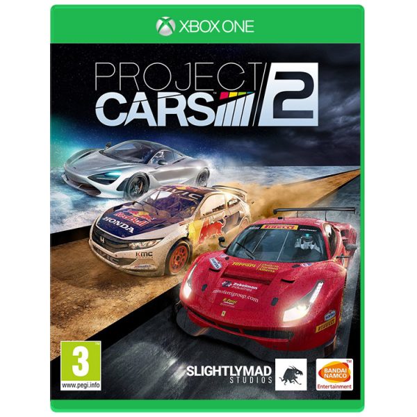 دیسک بازی Project Cars 2 برای XBOX ONE