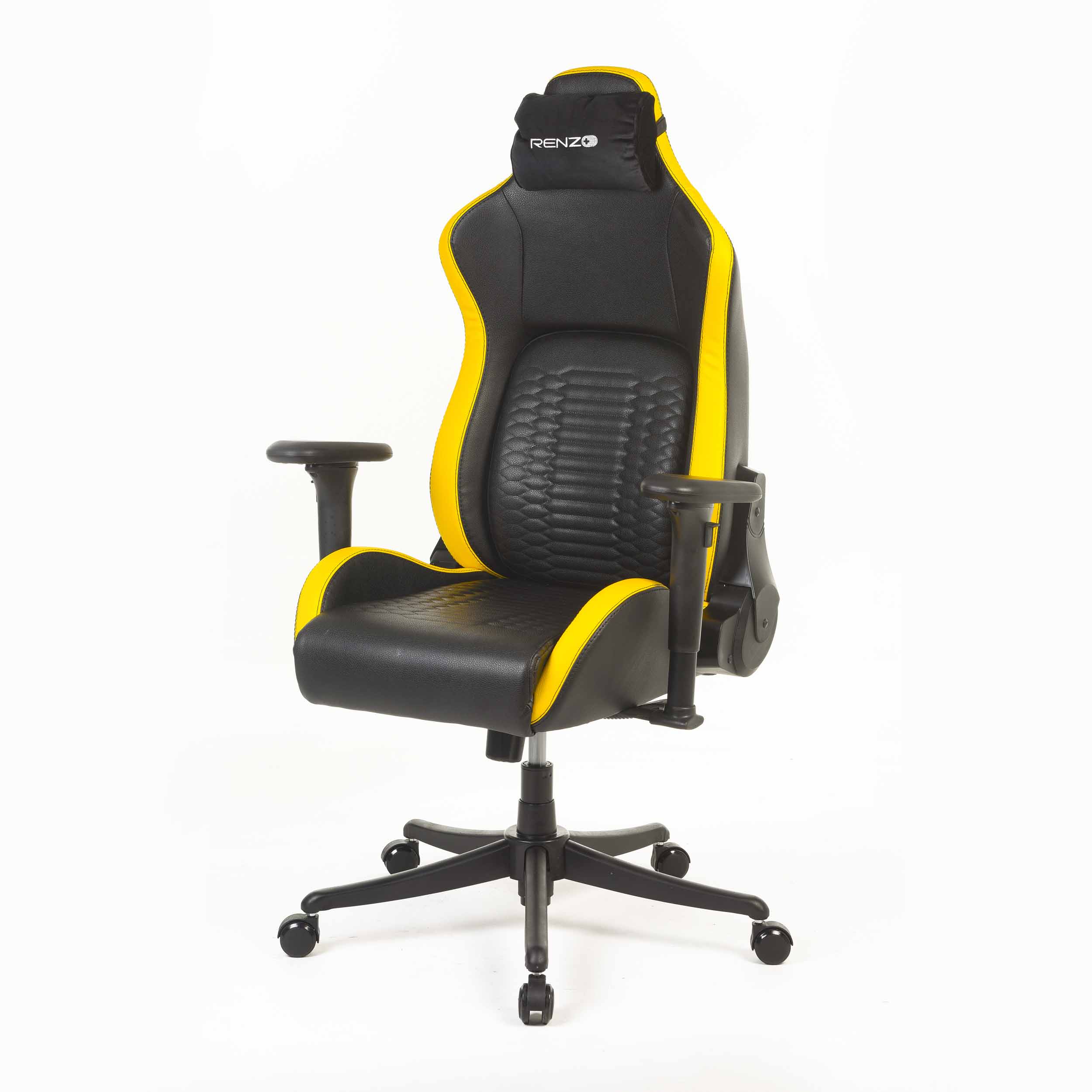 صندلی گیمینگ RENZO Royal Cyber Yellow