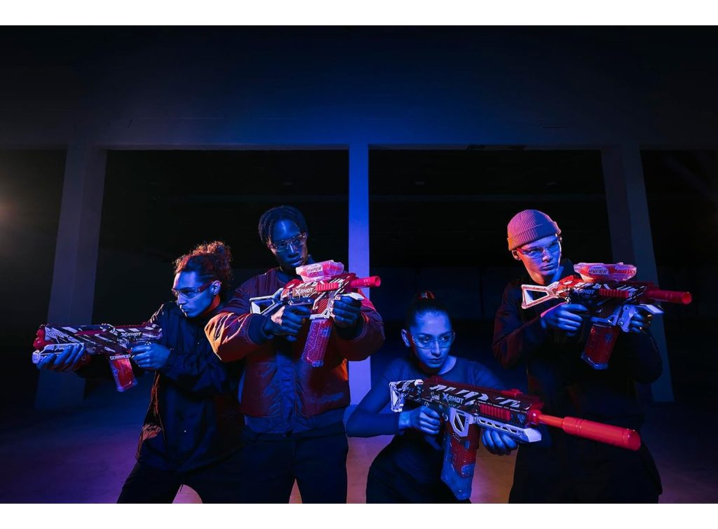 تفنگ ایکس شات X-Shot Hyper Gel Trace Fire تفنگ ایکس شات X-Shot Hyper Gel Trace Fire