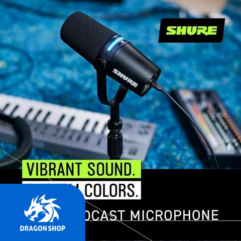 میکروفون شور Shure MV7+ Podcast Microphone