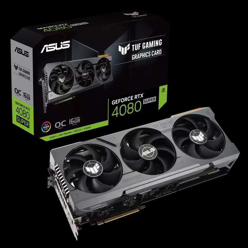 خرید کارت گرافیک ایسوس TUF Gaming GeForce RTX 4080 SUPER OC 16G