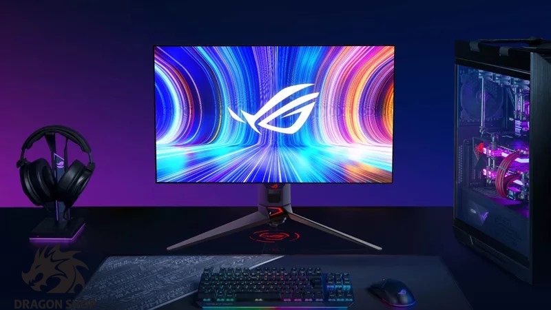 خرید مانیتور گیمینگ 47.5 اینچ ایسوس ASUS ROG Swift OLED PG48UQ