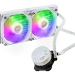 خرید خنک کننده مایع پردازنده کولر مستر Cooler Master MASTERLIQUID 240L CORE White