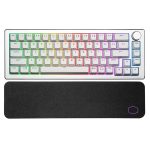 خرید کیبورد مکانیکال کولرمستر Keyboard Cooler Master CK721 White Red Switch