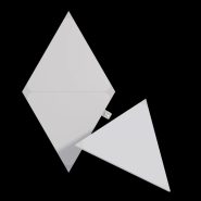 خرید کیت هوشمند روشنایی 3 تکه نانولیف Nanoleaf Shapes Triangles Expansion Pack