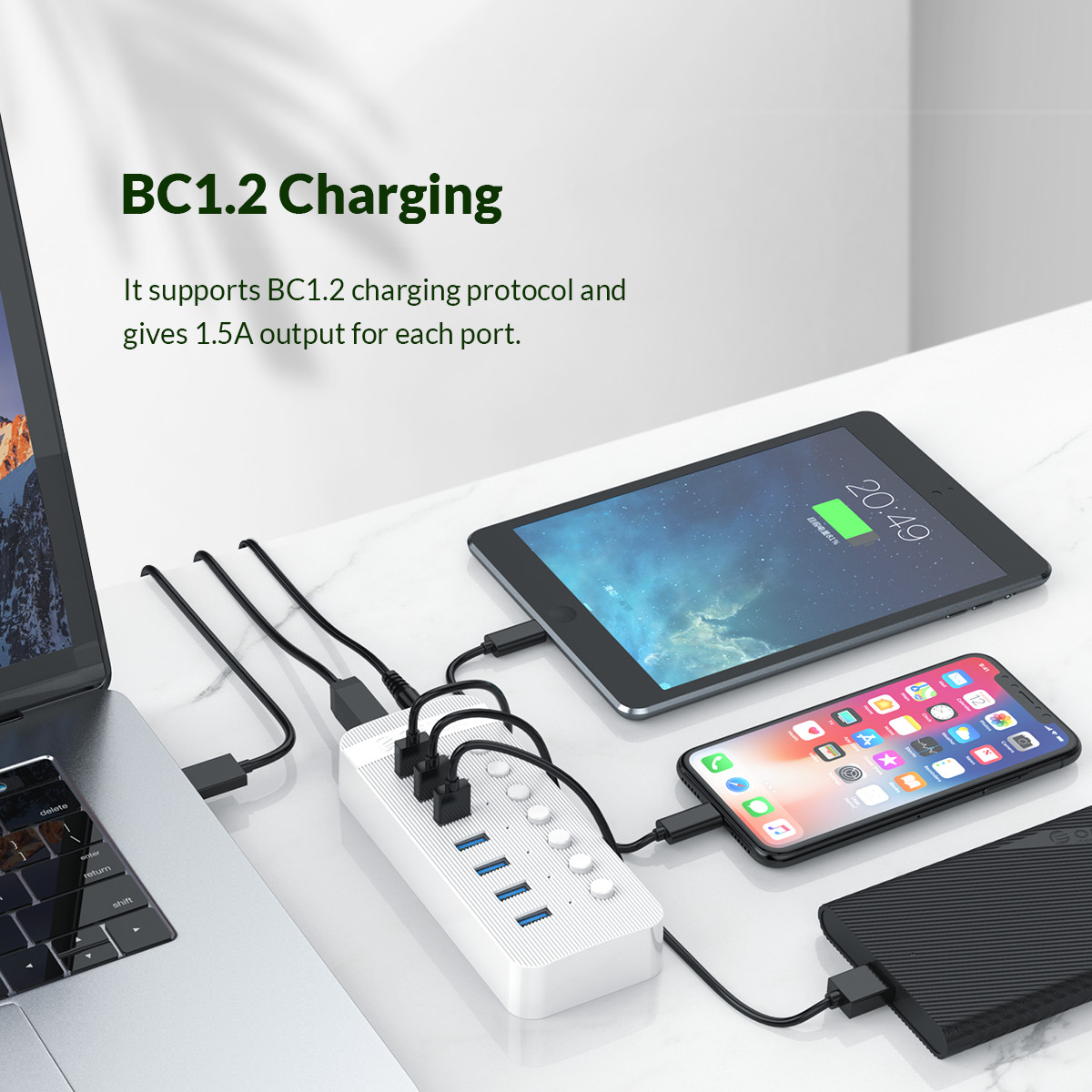 خرید هاب 13 پورت USB 3.0 اوریکو ORICO CT2U3-13AB