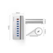 خرید هاب 7 پورت اوریکو مدل ORICO M3U7Q1-05