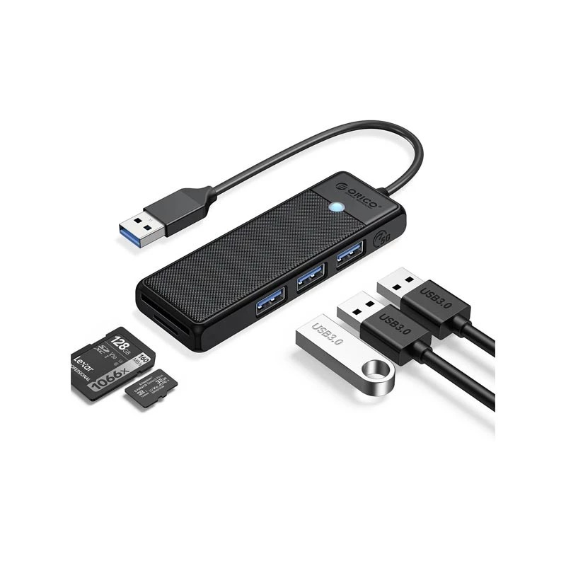 خرید هاب 3 پورت USB3.0 اوریکو ORICO PAPW3AT-U3-015 Black