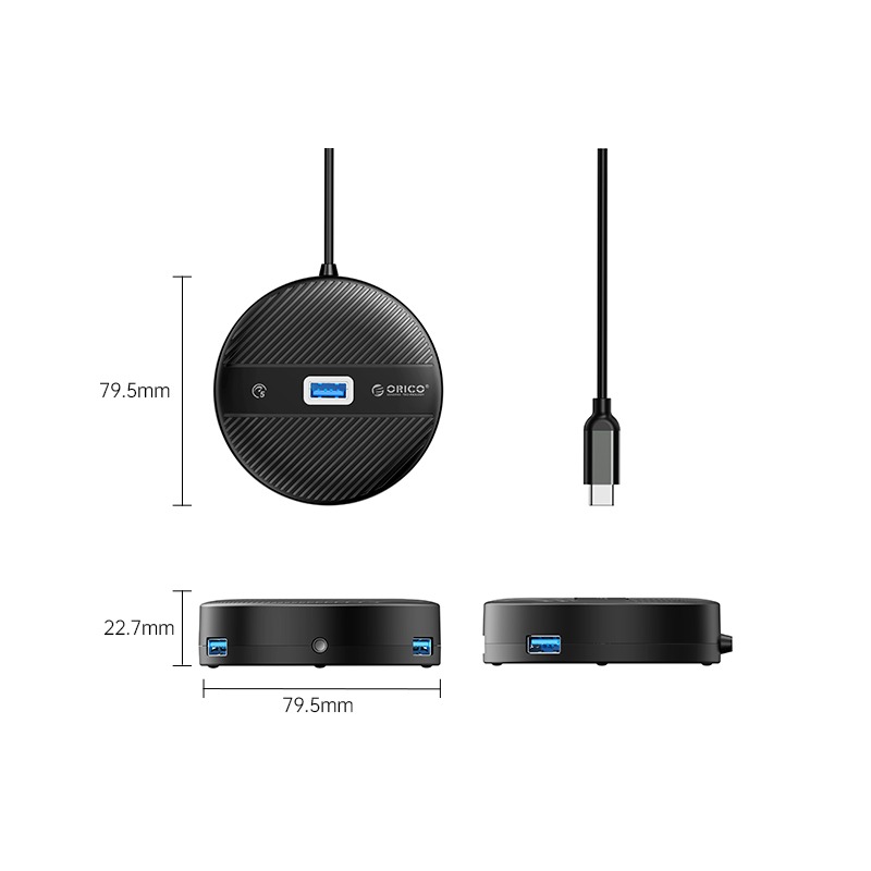 خرید هاب 4 پورت USB Type-C اوریکو مدل ORICO YS4-C3-10