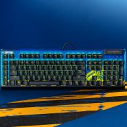 خرید کیبورد گیمینگ ریزر نسخه فورتنایت RAZER BlackWidow V4 X Yellow Switch US Fortnite Edition