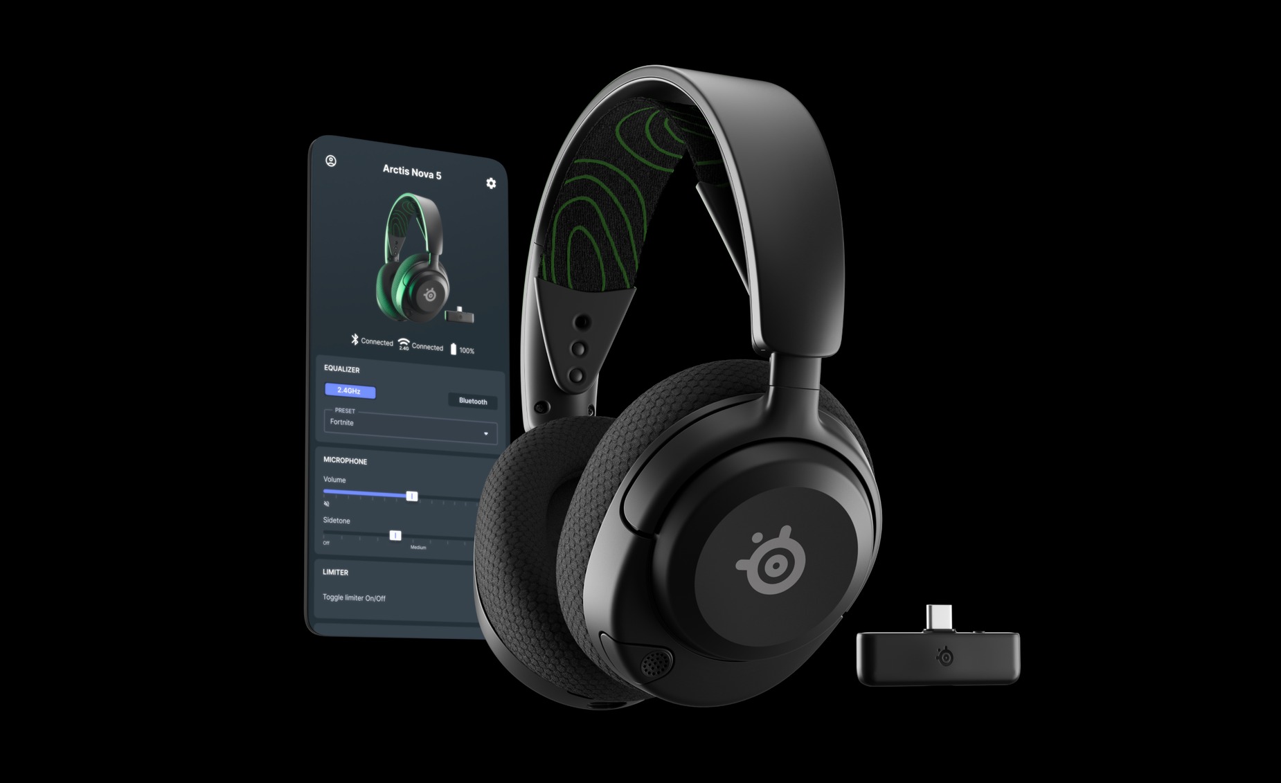 خرید هدست بی سیم استیل سریز SteelSeries ARCTIS NOVA 5X WIRELESS