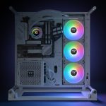 خرید فن خنک کننده پردازنده Thermaltake TH420 V2 ARGB Sync All-In-One Liquid Cooler - Snow Edition