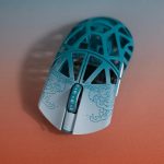 خرید ماوس WLmouse Beast X 8K x Fabulous Beasts Magnesium Wireless Gaming Mouse - White and Blue