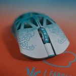 خرید ماوس WLmouse Beast X 8K x Fabulous Beasts Magnesium Wireless Gaming Mouse - White and Blue