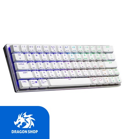 قیمت کیبورد مکانیکال کولرمستر Keyboard Cooler Master SK622 White Blue Switch