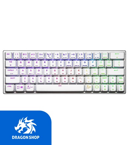 کیبورد مکانیکال کولرمستر Keyboard Cooler Master SK622 White Blue Switch