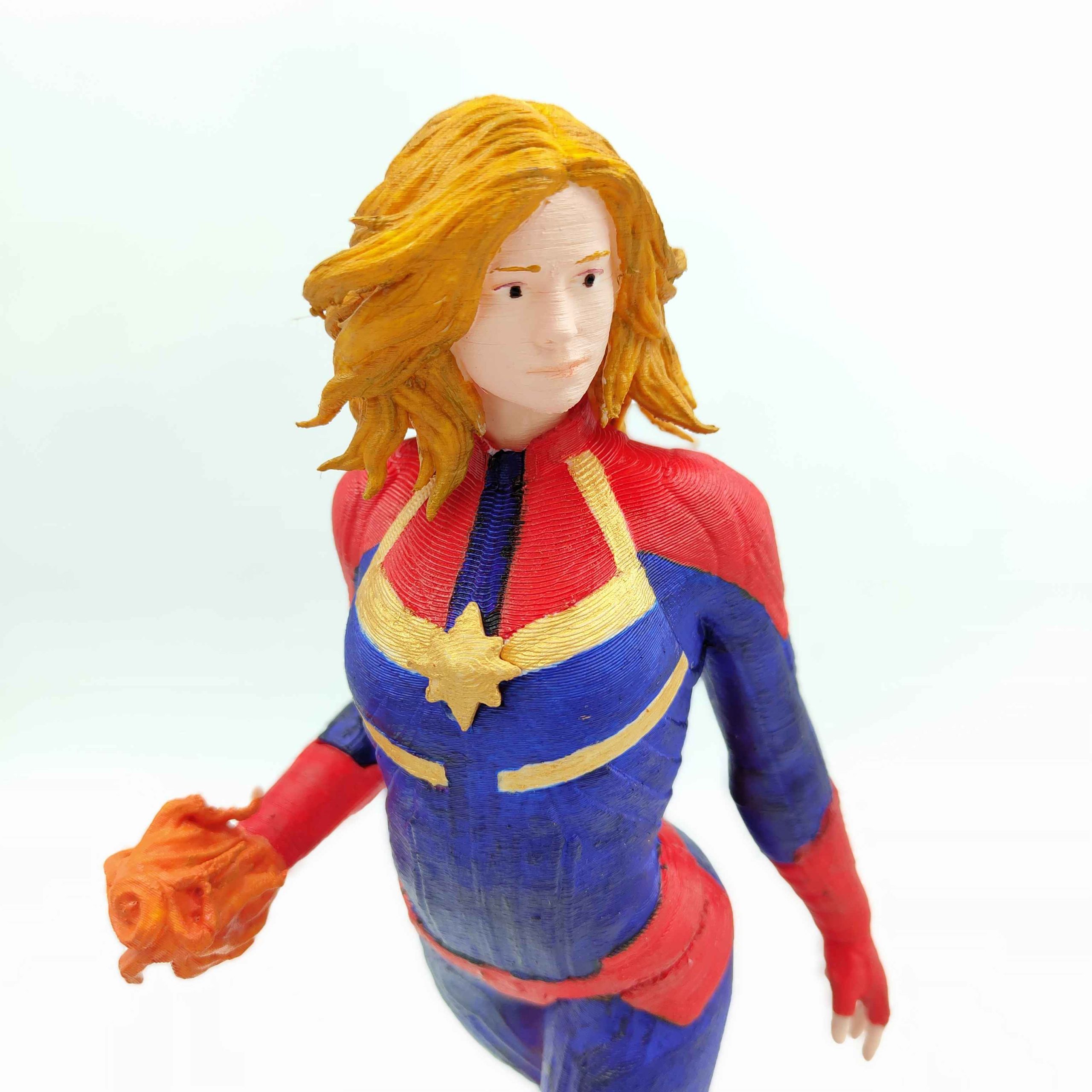 خرید اکشن فیگور کاپیتان مارول Captain Marvel 3D Action Figure