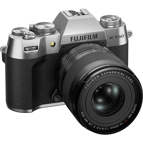 خرید دوربین FUJIFILM X-T50 Mirrorless Camera with XF 16-50mm f/2.8-4.8 Lens Silver