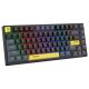 خرید کیبورد ONIKUMA G52 82 Keys USB Wired Mechanical Keyboard Black