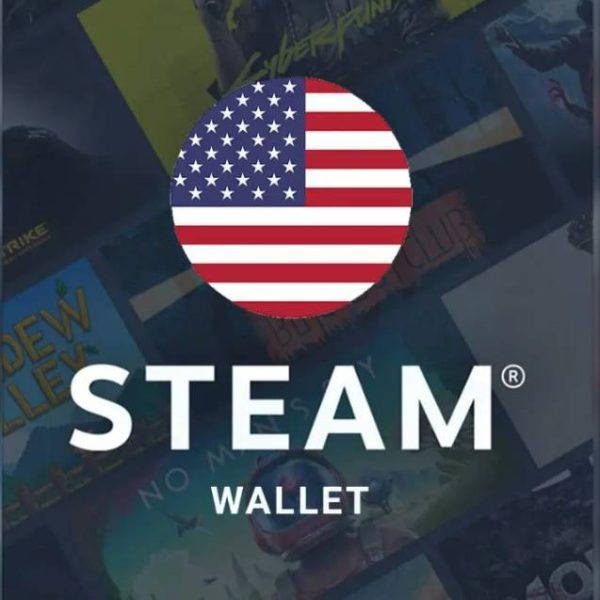 استیم والت آمریکا USA Steam Wallet