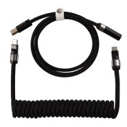 خرید کابل Wraith Duplex Coiled Cable Black