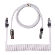 خرید کابل Wraith Duplex Coiled Cable White