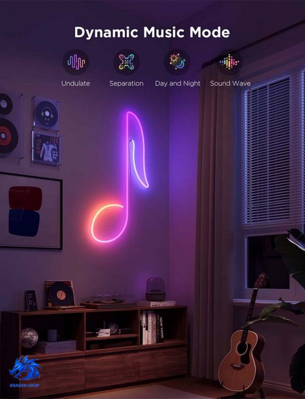 ریسه هوشمند Govee Neon Preinstalled Strip Light H61D4 ریسه هوشمند Govee Neon Preinstalled Strip Light H61D4