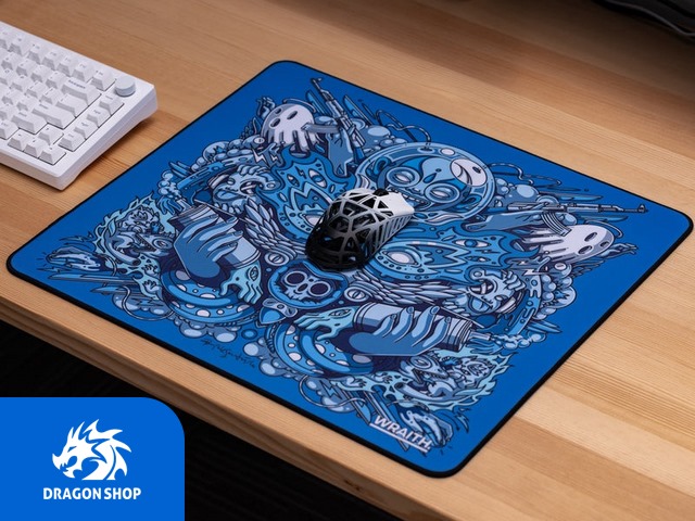 خرید اینترنتی پد موس Wraith Spirit of Aim Speed Mousepad Blue