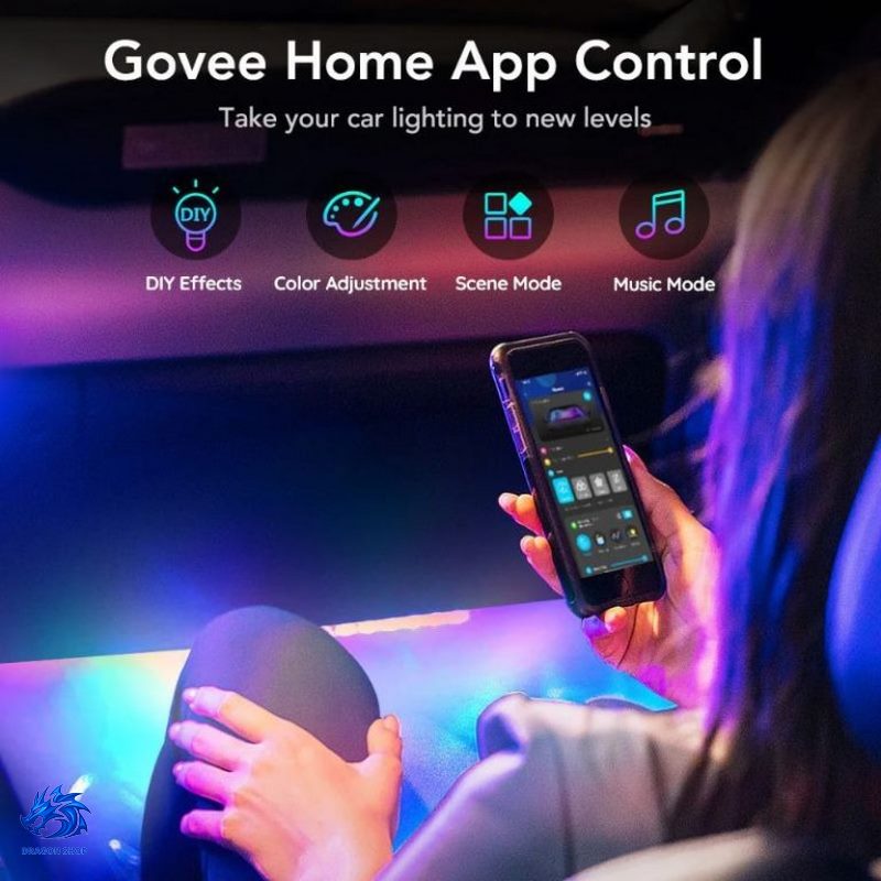 پنل روشنایی Govee RGBIC Interior Car Lights H7090 پنل روشنایی Govee RGBIC Interior Car Lights H7090