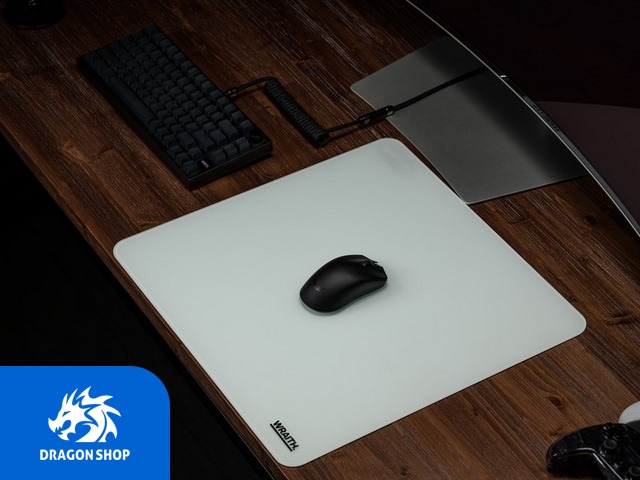 خرید اینترنتی پد موس Wraith Cosmic Glass V2 Mousepad White