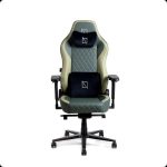 خرید صندلی گیمینگ APEX Chair – Cloud Leather ARMY GREEN
