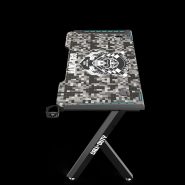 خرید صندلی GAMEON Call Of Duty Hawksbill Series RGB Flowing Light Gaming Desk Black Grey