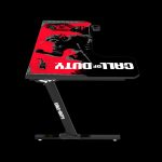 خرید میز GAMEON Call Of Duty Phantom XL-L Series L-Shaped RGB Flowing Light Gaming Desk Black Red