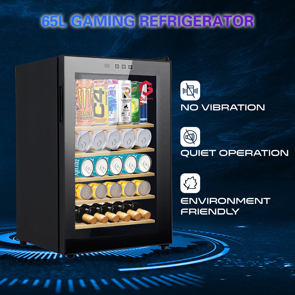 خرید یخچال گیمینگ GAMEON ICEWorm Gaming Beverage Cooler