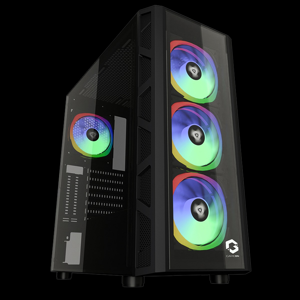 خرید کیس GAMEON TRIDENT II Mid Tower Gaming Case ARGB