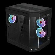 GAMEON Valkyrie Series Mid Tower Gaming Case Black